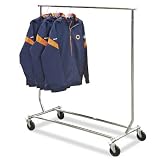 Single Rolling Clothes Rack