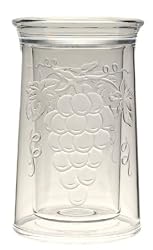 Jubilee Acrylic Embossed Grape Iceless Wine Cooler