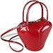 Fontanelli Italian Polished Leather Heart Bag