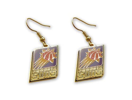 Phoenix Suns Dangle Logo Earring Set Nba Charm Gift
