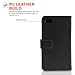 Yousave Accessories BlackBerry Z30 Case Black PU Leather Wallet Cover