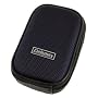 Delamax Hardcase Kameratasche dunkelblau mit schwarz - LifeStyle f�r Ihre Kamera - passend f�r z.B. Canon Ixus 80 90 100 120 (IS), Casio Exilim Z90 Z100 Z200, Nikon Coolpix S 200 500 600 640