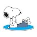 SNOOPY TYPEWRITER - Sticker Decal - #S0156