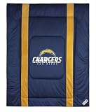 San Diego Chargers Sideline Jersey Bed Comforter NFL