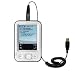 Coiled Power Hot Sync and Charge USB Data Cable w/ Tip Exchange for the PalmOne z22 - Gomadic Brand