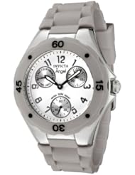 Invicta Womens 0705 Angel Collection Multi-Function Grey Rubber Watch