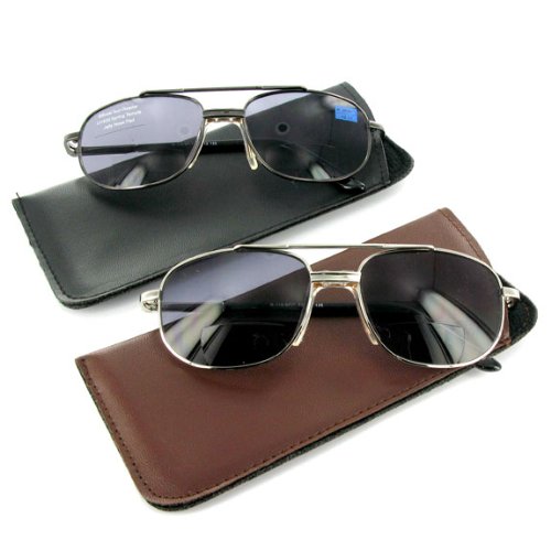 Click here to buy AVIATOR Reading Sunglasses. Now you can Read when you Work or Play in the Sun! Great for... by Ritzy Readers.