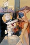 Afternoon Etude, Art Poster by Yunessi, size 35 x 47