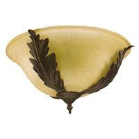 Hunter Fans 22735 Bowl Light Kit with Leaf Accent New Bronze