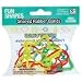 Toy Smith Fun Shapes Shaped Rubber Bands - 12 pk