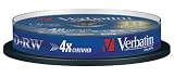 Review VERBATIM CORPORATION 43488 / Verbatim 43488 DVD+RW 4x non print 10pk