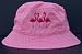 Pink Flamingo Machine Embroidered Wildlife Bucket Hat Bird Cap