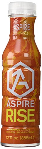 ASPIRE Sports Drink -12 Oz- (12 Pack) (Orange Citrus) Food, Beverages