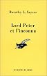 Lord Peter et l'inconnu