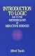 Introduction to Logic