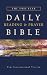 Book Daily Reading & Prayer Bible, Hardcover