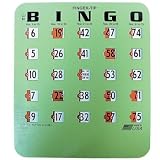 Slide Finger Tip Bingo Cards with Shutters