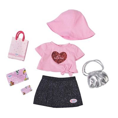 Childrens Toyshop  Toys : Zapf Creation Baby Born Going Shopping Classic Set (802359)