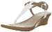 Kenneth Cole REACTION Women's Sun Made Wedge Sandal,White/Tan,7.5 M US