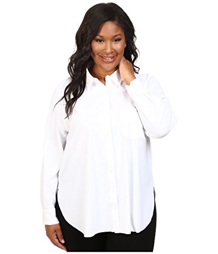 [リジー] Lysse レディース Plus Size Schiffer Stretch Button Down トップス [並行輸入品]