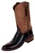 LUCCHESE 2000 T5518 Mens Western Cowboy Boots Drover Leather Tan/Briar Brown