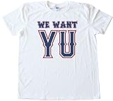 WE WANT YO - PITCHER YU DARVISH TEXAS RANGERS Tee Shirt Gildan Softstyle White (Medium)