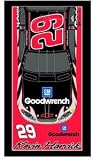 Kevin Harvick Nascar Racing Driver Beach Towel