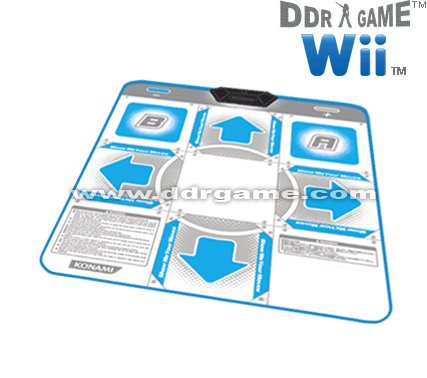 Dance Dance Revolution Original Konami Dance Pad for Nintendo Wii