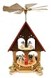 German Pyramid - Santa Claus With Angels German Pyramid - Santa Claus With Angels