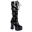 Demonia Boots Women's SLUSH-225 4 3/4" Knee Boot Available in 2 Colors