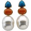 South Sea Paspaley Cultured Pearl Earrings