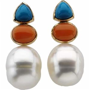 South Sea Paspaley Cultured Pearl Earrings