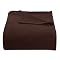 BLANKET MICROFLEECE CHOC BR - Full/Queen