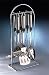 Meyer Prestige Utensil Set & Chrome Stand, 6 Piece