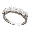 Platinum Chic Diamond Fashion Band