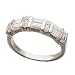 Platinum Chic Diamond Fashion Band