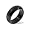 Eve's Addiction Black Plate Stainless Steel Engravable Band, 5