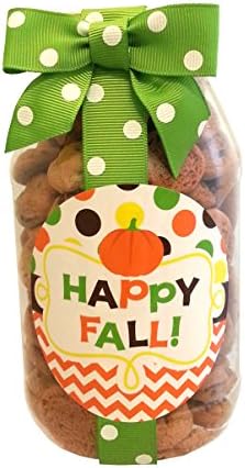 Confetti Cupcake Cookies Glass 5oz Jar - Happy Fall