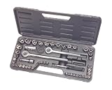 1/4 to 3/8 to 1/2 Drive Socket Set - 52 Pieces