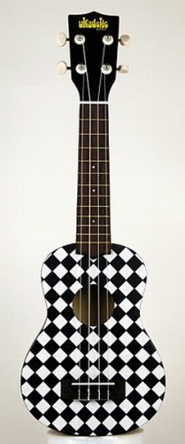 Kala Ukadelic Checker Soprano Ukulele
