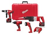 Milwaukee 0920-24 18-Volt 4 Tool Combo Kit