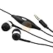 Eforcity Stereo Headset with Bulit-in Microphone and Click / Hold Button (Black) for Apple iPhone / iPhone 3G / iPod Video / iPod Touch / iPod nano
