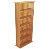 CHAK - 222 CD or 104 DVD Media Storage Shelf Unit - Beech