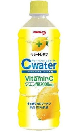 ポッカ キレートレモンCウォーター 500ml×24本