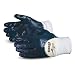 Superior GNT Nitrex Cotton Glove with 3/4 Nitrile Palm Coat, Work, Size 8, Yellow (Pack of 1 Dozen)