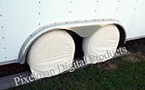 4 Wheel Tire Covers Car Boat Trailer up to 24
