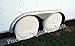 4 Wheel Tire Covers RV Auto Truck Car Camper Trailer to 28