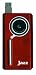 Flip Screen Jazz DV152 Red Digital Video Camera / Camcorder / Recorder with SD / MMC card support upto 2GB.