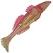 3D Bull Head Hot Pink 2 Gummifische 19,0cm
