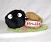 Totoro: Black Sulk Ball Cellphone Holder